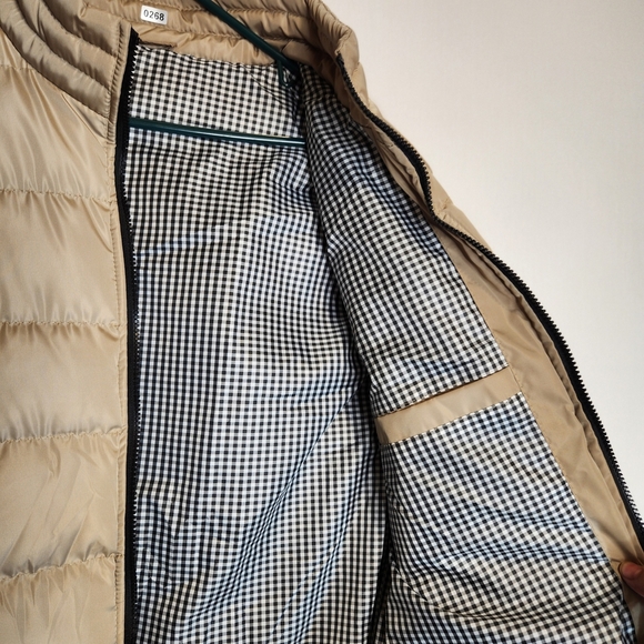 Men's Tan Puffer Vest XL Xin YangNi. Warm And Cozy - Picture 6 of 8